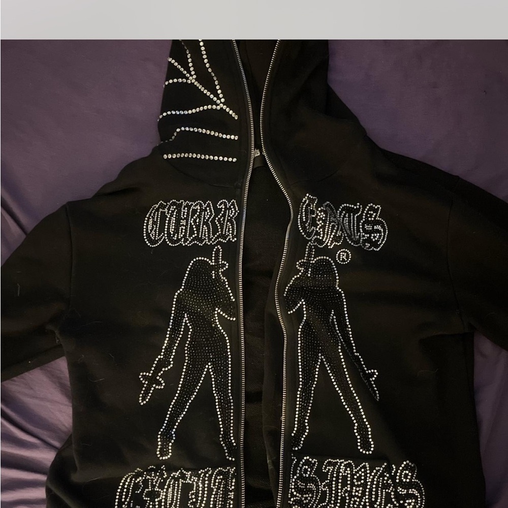 Black Studded Women's Jacket
